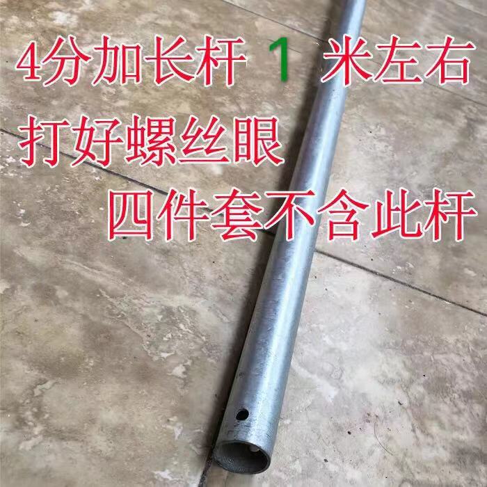 包邮温室大棚配件涡轮自锁铝壳摇膜器手动卷帘机万向接涡轮卷膜器-图3