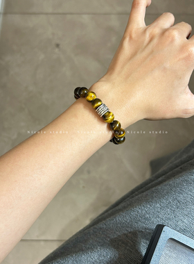 光与夜之恋【齐司礼】主控同款虎眼石手链小众高级感水晶手串衍生