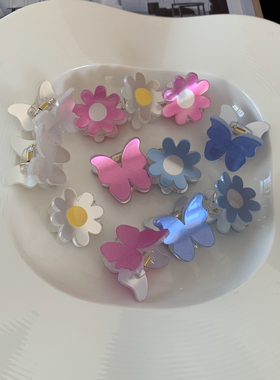 韩系ins可爱花朵甜美少女心蝴蝶