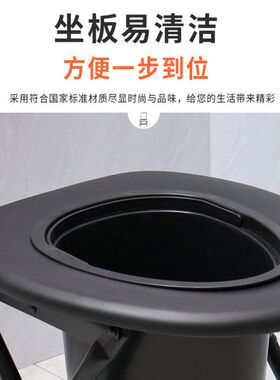 可折叠老人坐便椅源头批发防滑稳固家用高碳钢孕妇蹲便凳子坐便凳