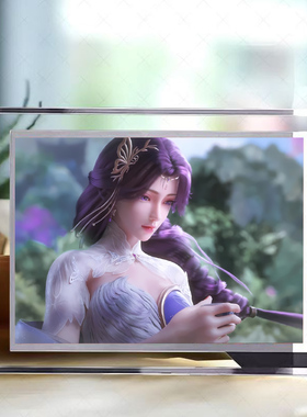 完美世界云曦水晶相框动漫同款可定制桌面创意摆件二次元立牌礼物