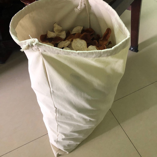 陈皮保存棉布束口袋搬家超大米面粉棉被杂物环保收纳帆布袋子现货 - 图2