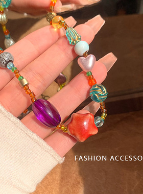 2025小红书爆款多巴胺锁骨链