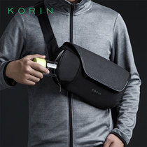 The United States of America KORIN ClickSling) City Commuter Skew Satchel Fast Access System Magnetic Attraction Snap