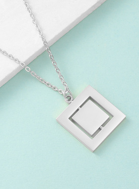 转动吊坠三色颜值款创意式