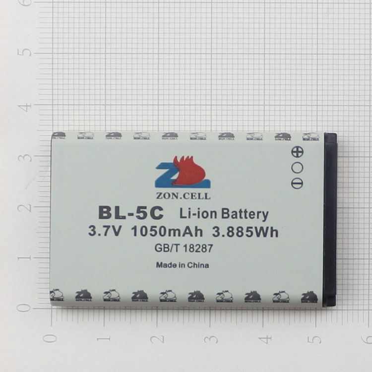 中顺芯BL-5C老人手机收音机先科不见不散蓝牙插卡音箱锂电池3.7V - 图1