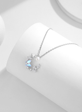 项链女生精致小众锁骨链生日礼