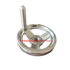 Маховик 304不锈钢手轮滚花304不锈钢手柄304手轮机床手轮阀门手轮 外径80