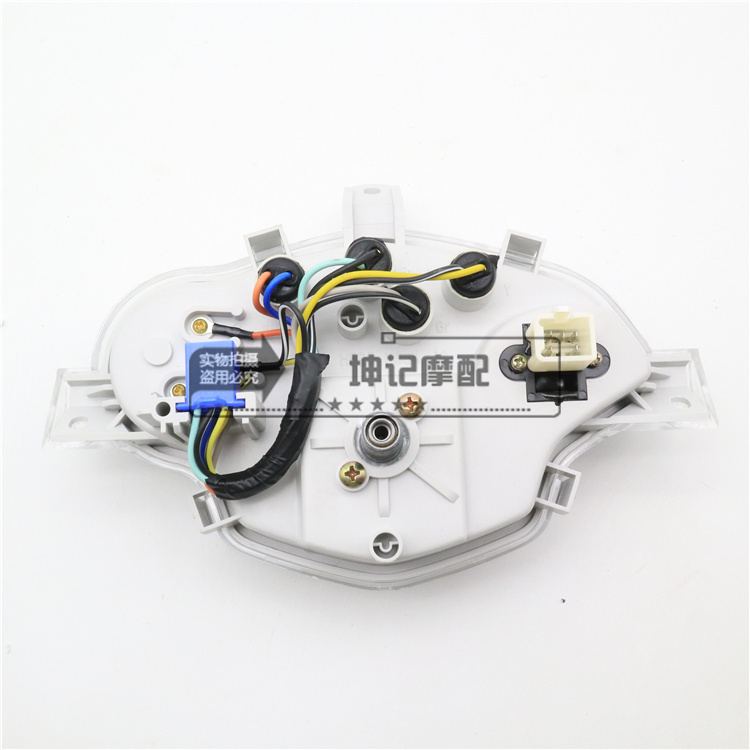 适用豪爵HJ110-6/6A/UD110弯梁摩托车仪表总成里程表公里速度码表 - 图1
