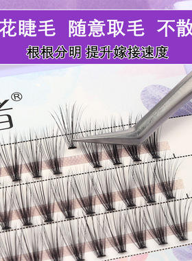 30根朵毛假睫毛自然浓密自嫁接