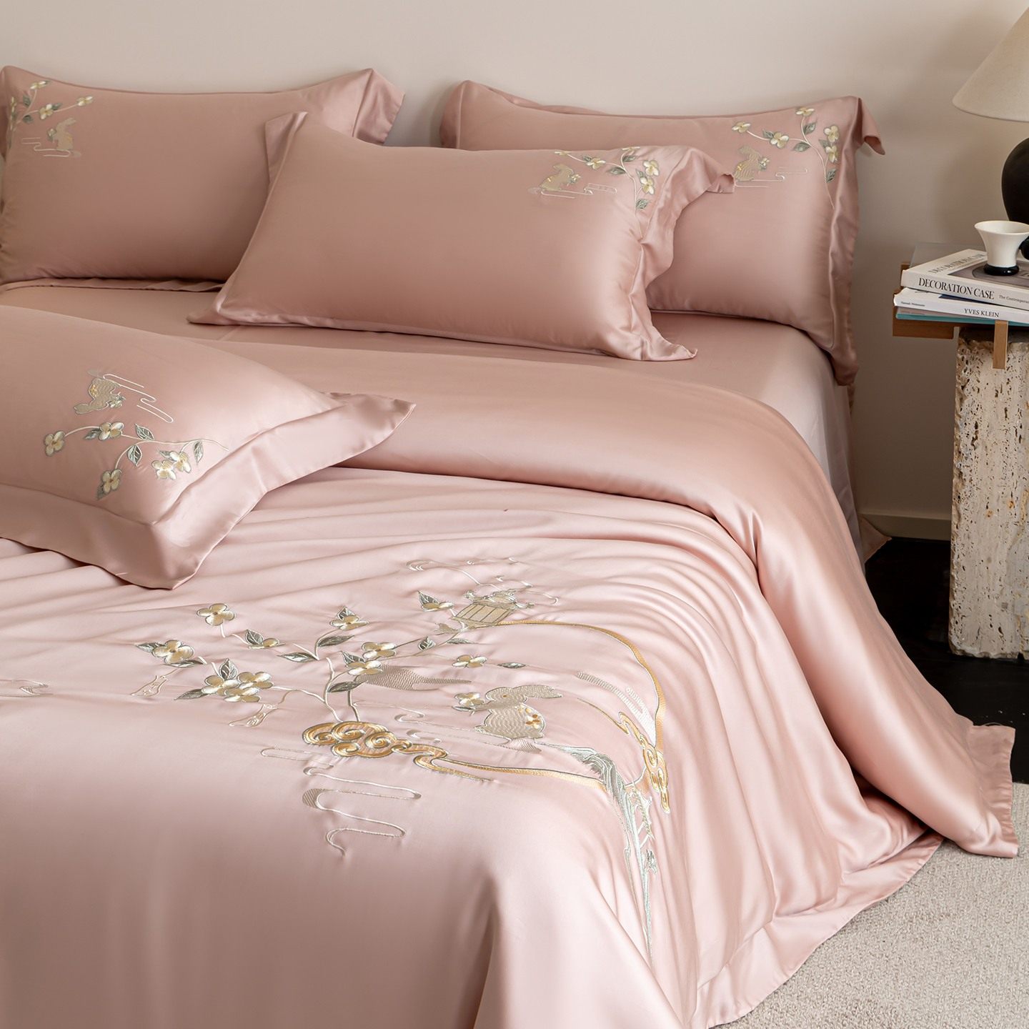 新中式A类长绒棉纯棉四件套婚庆全棉床单被套高级感结婚床上用品4,淘宝优惠券,粉丝福利购,淘宝优惠卷