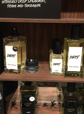 英国采购LUSH山泉薄荷Dirty香水