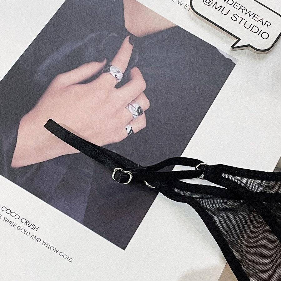 性感纯欲丁字裤可调节大码细带情趣透视透明女士欧美高开叉薄T裤,淘宝优惠券,粉丝福利购,淘宝优惠卷