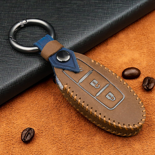 23款英菲尼迪QX50钥匙套真皮Q50L专用Q70钥匙包扣QX60汽车Q60高档 - 图2