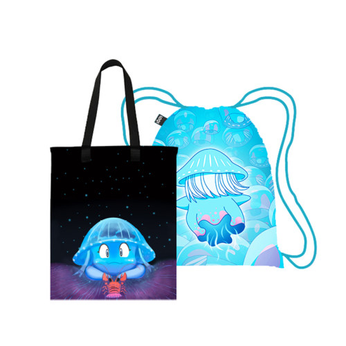 【海昌海洋公园官方旗舰店&loqi纪念品】玫朵双肩包 - 图2