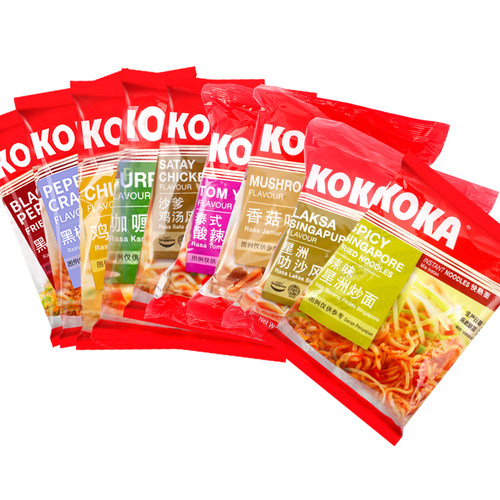 新加坡进口食品KOKA可口多口味快熟面85g*10包方便面泡面组合 - 图3