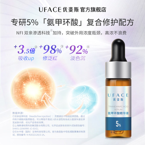 【百亿补贴】优斐斯氨甲环酸精华液传明酸5%高浓度淡色沉4ml - 图1