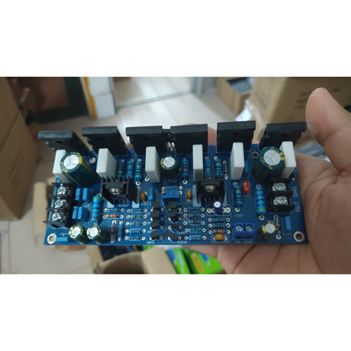 单声道300W功放板1943+5200大功率 东芝对管后级 PCB空版 一对价 - 图2