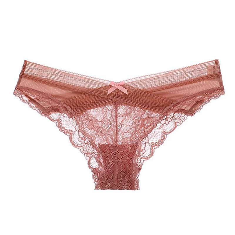 维多利亚性感抗菌无痕内裤蕾丝网纱中低腰少女透气纯棉档三角裤女,淘宝优惠券,粉丝福利购,淘宝优惠卷