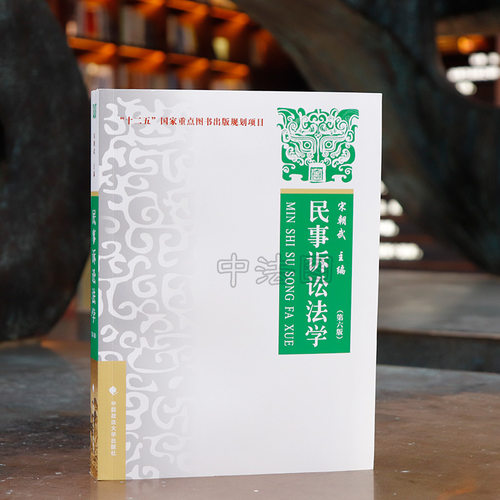 中法图正版 民事诉讼法学 第六版第6版 宋朝武 政法大学 民事诉讼法学大学本科考研教材教程教科书 民事诉讼证据法律制度司法实务 - 图0