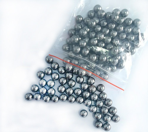 弹弓器用钢珠8mm竞技无水无油滚珠皮筋弹珠钢球200颗 可选2.9公斤 - 图0