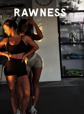 RAWNESS哑铃锁骨链纯银健身项链