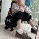 Lolita ເດັກຍິງຍີ່ປຸ່ນອ່ອນ accordion pleats leggings ຄວາມປອດໄພຫວານ Lolita ສະດວກສະບາຍ pumpkin pants ແບບຍາວ
