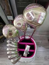 Golf Club Mhonma MH 218X Rose Gold Version Lady Golf Sleeve Rod Full Set Ball
