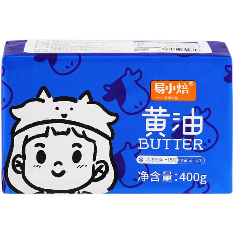 易小焙动物黄油烘焙家用400g小包装饼干薯条面包干煎牛排专用食用 - 图3