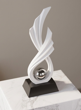 现代抽象雕塑摆件高档家居饰品