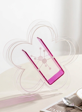 透明亚克力花朵桌面摆件