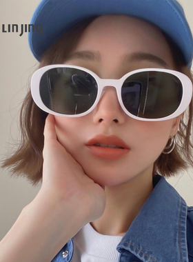 新款韩国造型太阳镜女轻奢圆框