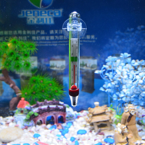 鱼缸温度计高精度水族箱潜水玻璃水温计乌龟缸防水贴片式测水温仪 - 图2