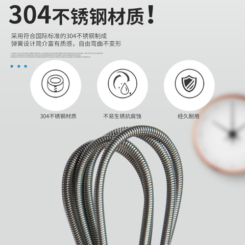 沃韦朗加长水管刷子鱼缸过滤桶器玻璃弹簧软管管道清洗清洁理神器 - 图1