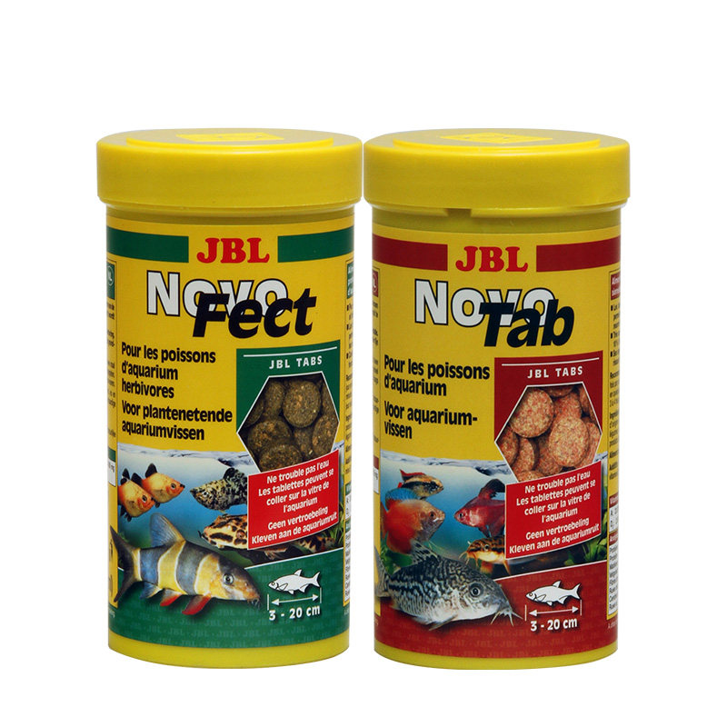 德国jbl贴片小型热带鱼饲料鱼粮 集千草水族观赏鱼饲料