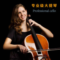 Haocheng artisanal European material cello imported solid wood tiger tattiao grade playing adult performance soloist cello