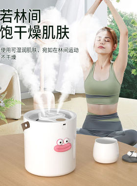 三喷头加湿器便携加湿器香肠嘴大雾量大容量迷你小型学生宿舍桌面