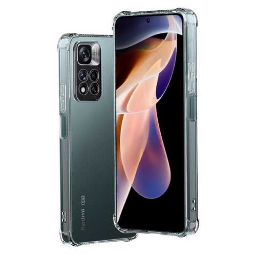 适用小米红米note11手机壳Note11pro+透明tpro+硅胶防摔11SE四角气囊11epro软壳T保护套Redmi5G男士女生e新款 - 图0