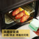 Create a high borosilicate glass handle baking tray