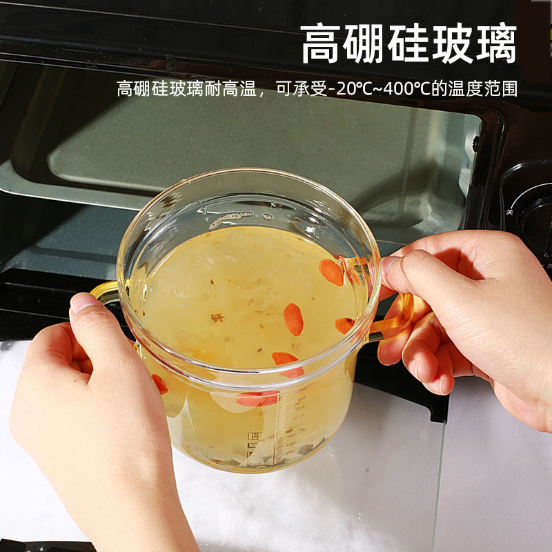 耐高温家用蒸蛋碗婴儿专用玻璃炖盅燕窝汤盅宝宝辅食蛋羹带盖小碗