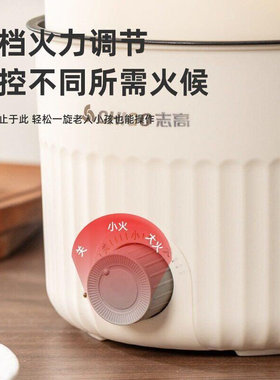 志高电煮锅多功能煎炒蒸煮电煮锅宿舍锅迷你电煮锅小电锅电热火锅