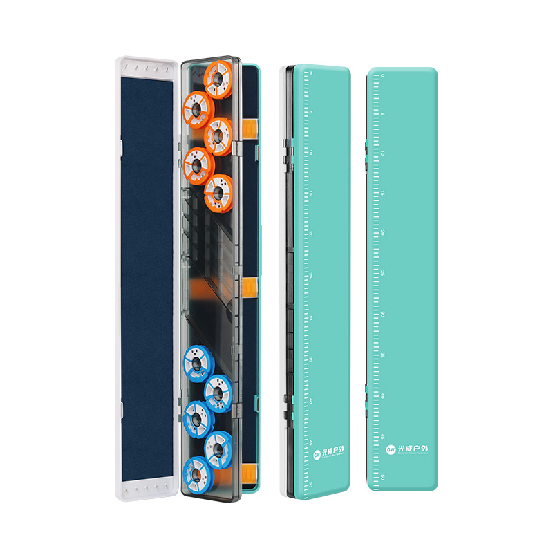 光威蓝白台钓多功能三合一浮漂盒子线三层大容量二合一浮漂专用盒,淘宝优惠券,粉丝福利购,淘宝优惠卷