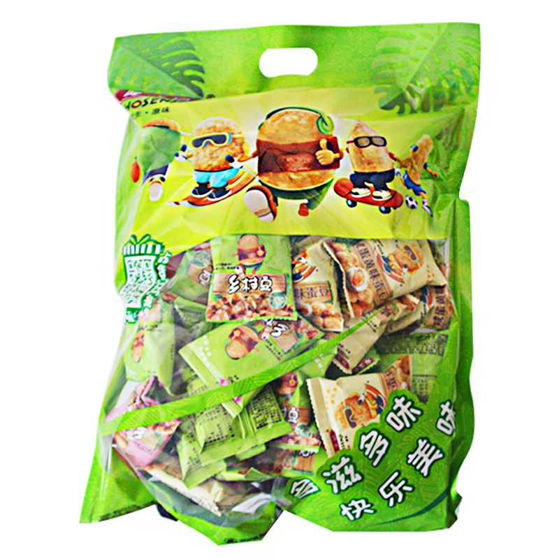 开学季 厚生记多口味乐享零食大礼包800g独立包