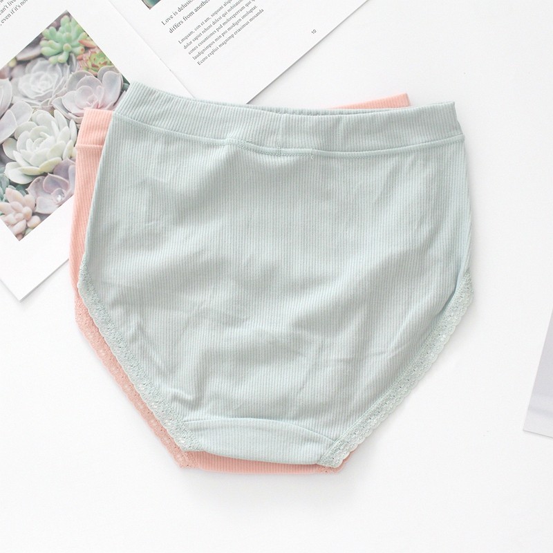 日单秋冬中高腰100%全棉女士内裤螺纹纯棉女短裤 包臀舒适有大码,淘宝优惠券,粉丝福利购,淘宝优惠卷