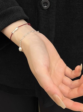 S925纯银小鱼游刃有余手绳