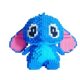 Extra large Stitch building blocks educational assembly toy ornaments