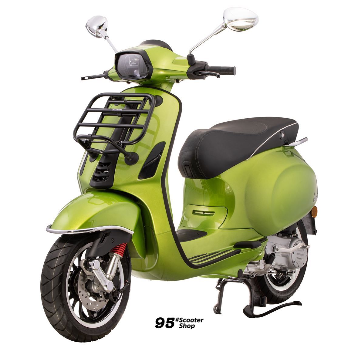 适用Vespa150 GTS300 GTV HPE 6日车身保险架后护杠车身保护杆-图2