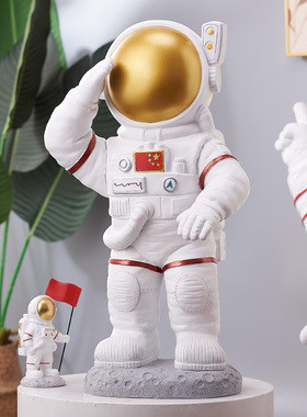 太空人宇航员落地存钱罐