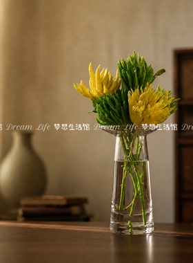 佛手柑透明玻璃花瓶器皿