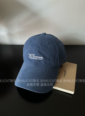 BanliCat 2026秋季新品美式复古字母宽檐棒球帽男女韩版鸭舌帽子